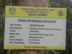 Diduga Kepala Desa Jambu Asal-Asalan dalam Penggunaan Dana Desa, Serta Terindikasi Penyimpangan