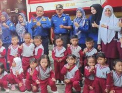 Kunjungan Edukasi PAUD Nur Insani Ke MAKO Damkar Kabupaten Bungo