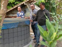 Jadi Tanda Tanya Masyarakat Setempat Anggaran Kolam Ikan Desa Sumber Mulya