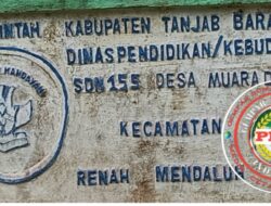 Diduga Kepala Sekolah SDN 155 di Tanjung Jabung Barat Menelan Sebagian Dana Bos