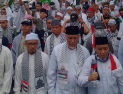 Puluhan Ribu Masyarakat Sumbar Turun Ke Jalan Bela Palestina 