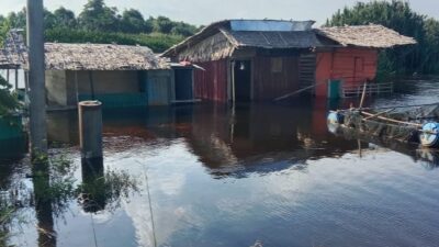 Banjir Melanda Beberapa Desa Di Kabupaten Tanjung Jabung Barat