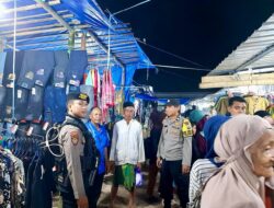 Satgas Preemtif Subsatgas Binmas Ops Ketupat 2024 Takalar Lakukan Himbauan Jaga Kamtibmas di Pusat Keramaian