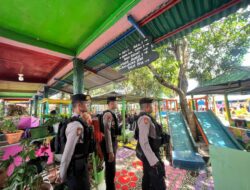Libur Lebaran, Sat Samapta Polres Takalar Tingkatkan Patroli di Tempat Wisata