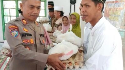Polres Takalar Gelar Jumat Curhat di Masjid An-Nur Desa Lassang