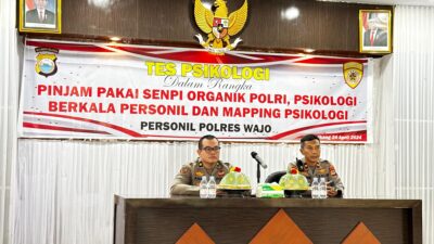 Polda Sulsel Gelar Pemeriksaan Psikologi Bagi personil Polri Diwilayah Hukum Polda Sulsel
