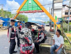 Sat Samapta Polres Takalar Aktif Lakukan Patroli Dialogis Sampaikan Pesan Kamtibmas Pada Masyarakat