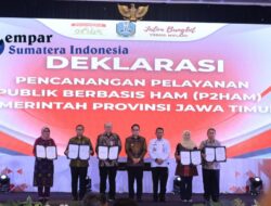 Kakanwil Kemenkumham Apresiasi Pemprov Jatim yang Deklarasikan P2HAM