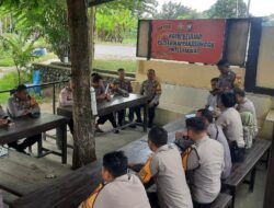 Tingkatkan Profesionalisme, Polsek Mapsu Gelar Giat Polri Belajar