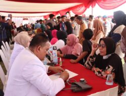 Baharkam Polri Gelar Baksos dan Layanan Kesehatan Gratis di Takalar