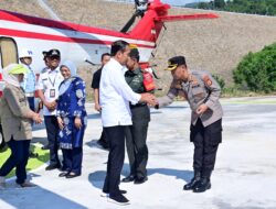 Kapolres Takalar Bersama Forkopimda Sambut Kepala Negara dan Rombongan Dalam Rangka Kunker di Kab. Takalar