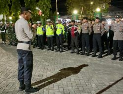 Ratusan Personil Polres Takalar Amankan Kepulangan Jamaah Haji Asal Takalar