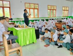 Satuan Reserse Narkoba Polres Takalar Gelar Sosialisasi P4GN di SMA Negeri 13 Takalar