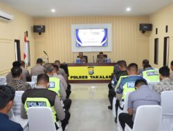 Polres Takalar Gelar Latihan Pra Operasi Patuh Pallawa 2024