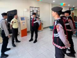 Patroli Dialogis, Personil Patroli Perintis Presisi Polres Takalar Himbau Satpam BANK Untuk Tingkatkan Kewaspadaan