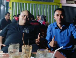 Dua Orang Insan PERS Yang Nama nya Tidak Asing Lagi Di dunia Jurnalis Nasional Menjalin Silaturahmi