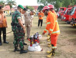 Cegah Karhutla, Pemkab Bungo Gelar Apel Siaga dan Gelar Peralatan