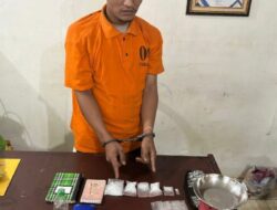 Tim Unit Reskrim Polsek Kandis Amankan Satu Orang Pria Diduga Pelaku Penyalahgunaan Narkotika.
