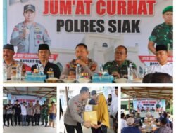Melalui Jumat Curhat Kapolres Siak AKBP Asep Sujarwadi Mengajak Masyarakat Ciptakan Situasi Aman dan Damai Jelang Pilkada 
