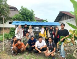 Pembuatan BANK Sampah untuk RW8 Kelurahan Labuh Baru Barat oleh Mahasiswa KKN UMRI Kelompok