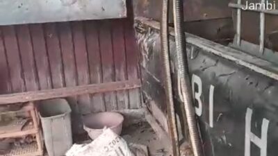 Diduga Gudang Penimbunan BBM Ilegal Tanjung Jabung Barat Lancar Jaya Tanpa Tersentuh APH