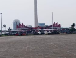 Rekayasa Lalu Lintas Yang Diberlakukan Secara Situasional di Kawasan Monas Pada HUT TNI 79 di Monas