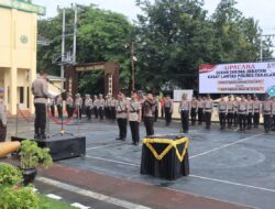 Kapolres Pimpin Upacara Serah Terima Jabatan Kasat Lantas Polres Takalar