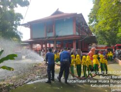 Dinas Pemadam Kebakaran Kabupaten Bungo Menerima Kunjungan Edukasi