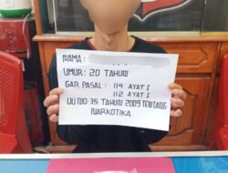 Polres Tebo Berhasil Ungkap Kasus Bandar Sabu