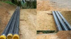 Diduga PT.Montd.or Oil Tungkal Ltd. Wilayah Desa Kunangan Akan Memasangan Pipa Gas Melintasi Bawah Jalan TMMD,Jalan PEMDA dan Sungai Ketalo
