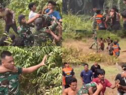 Bentrokan Suku Anak Dalam Dengan Angota TNI AD.di Lokasi PT.Sari Aditya Loka, Sarolangun