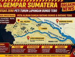 GEMPAR TURUN GUNUNG Satgas Zero PETI Bungo Tebo Investigasi Ulang Laporan Viral di TikTok, Soroti Aktivitas di Batang Bungo, Batang Tebo, Pelepat Hingga Limbur