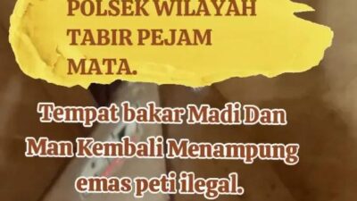Penampungan Emas Ilegal di Bungo Tebo Merangin, Diduga Kembali Beroperasi