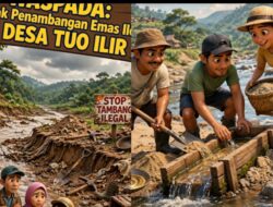 Diduga Aktivitas PETI Milik Perangkat Desa Tuo Ilir Inisial M, N, SK, Masih Bebas Beroperasi Di Sebrang Desa Tuo Ilir
